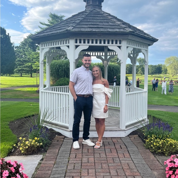 Petal and Pup Rehearsal Dinner Dress - Picture 3 of 3